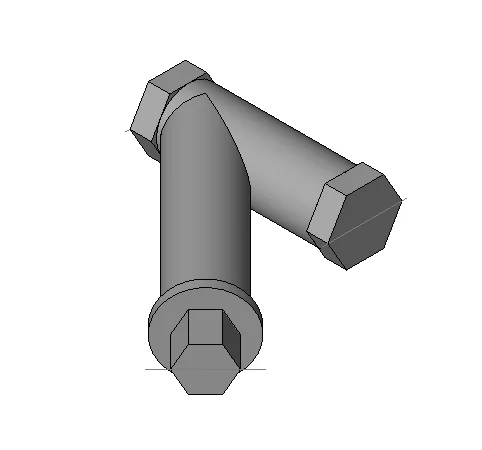Threaded Y Strainer Pipe Accessory