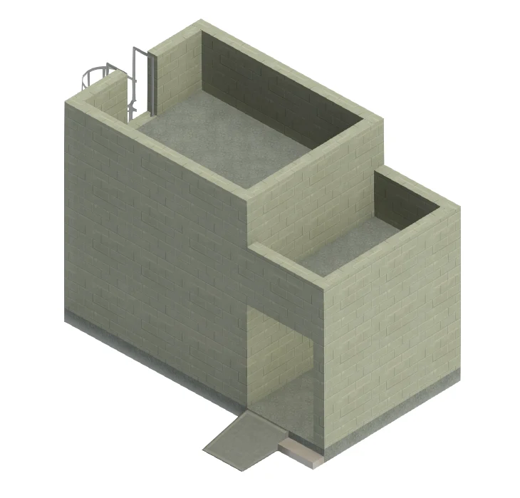 Toilet / Washrooms Building - Infrastructure