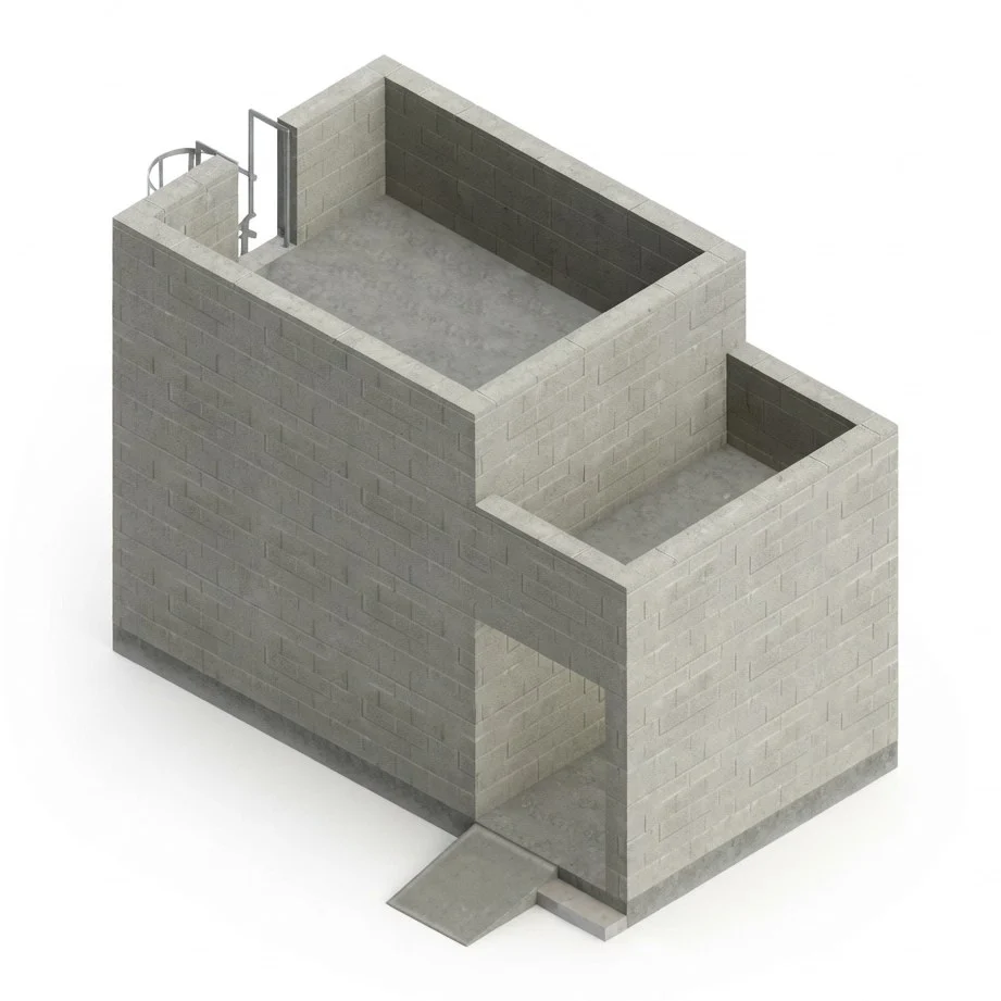 Toilet / Washrooms Building - Infrastructure