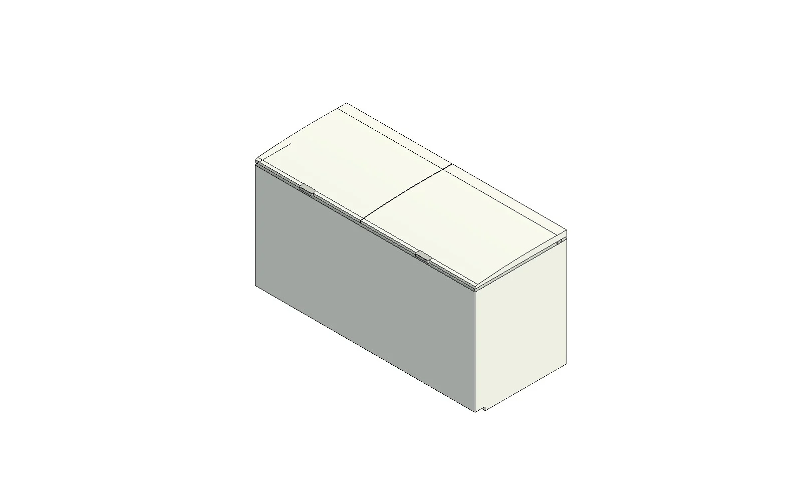 Two Door Chest Freezer