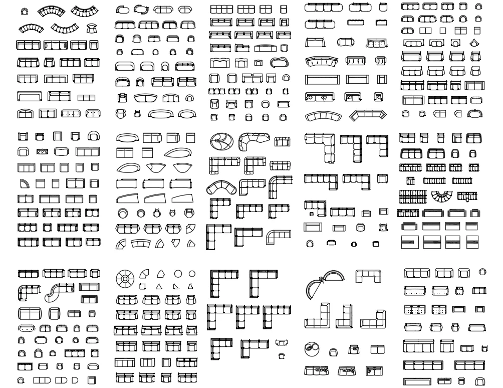 Upholstered Furniture Plan Collection
