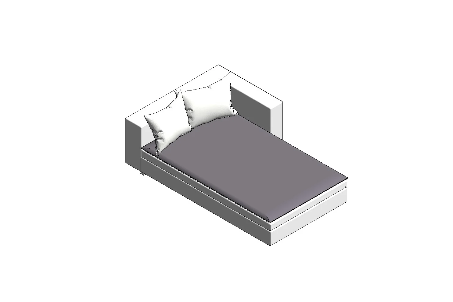 Upholstered Lounge Daybed