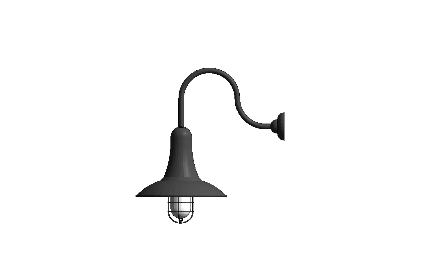 Vintage Gooseneck Light Fixture