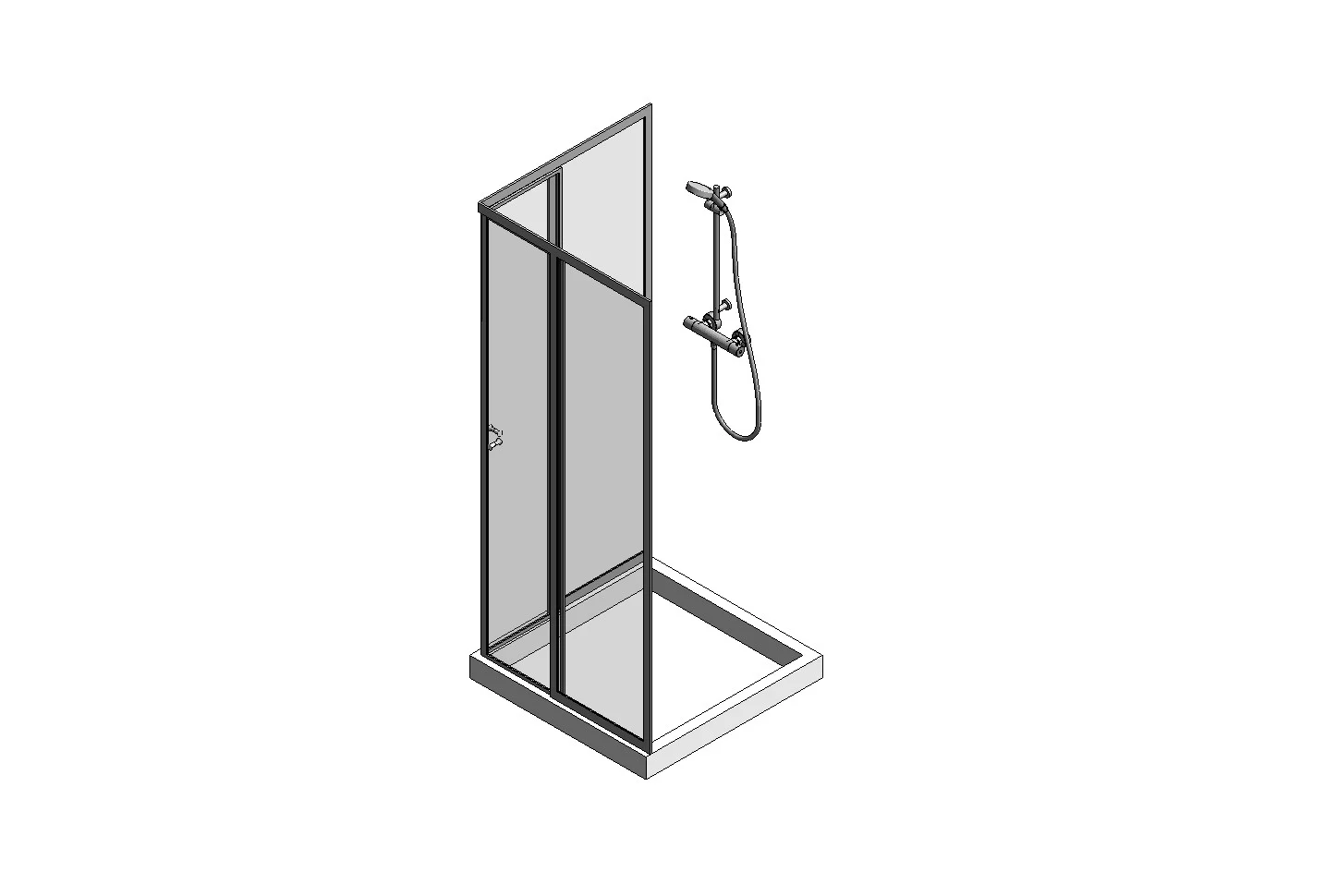 Walk-In Shower Cabin