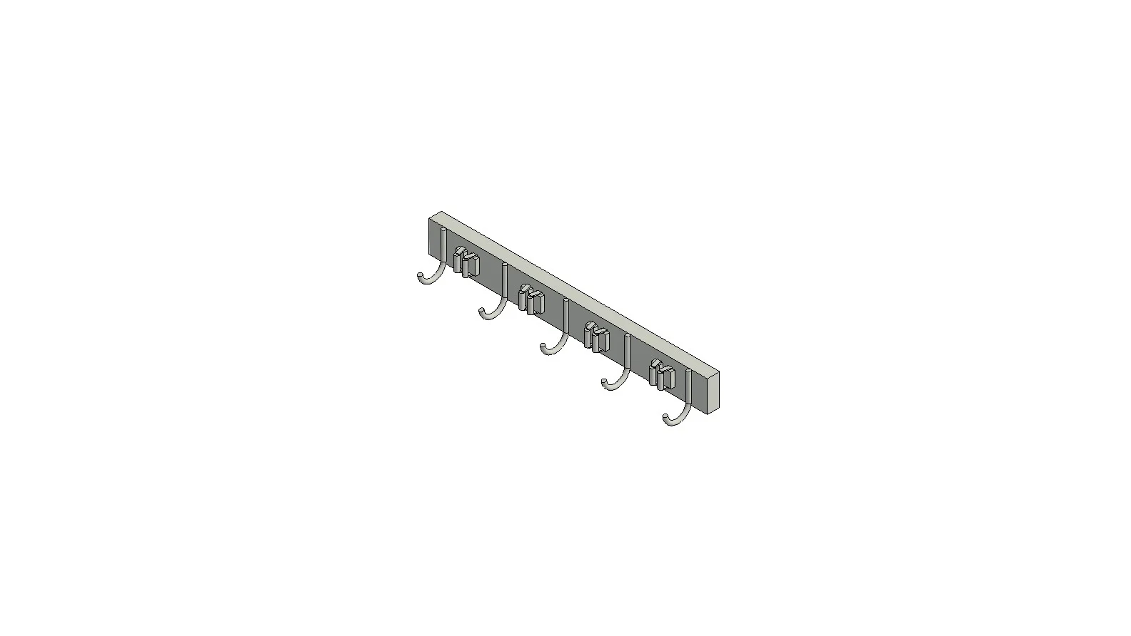 Wall Mounted Mop Holder