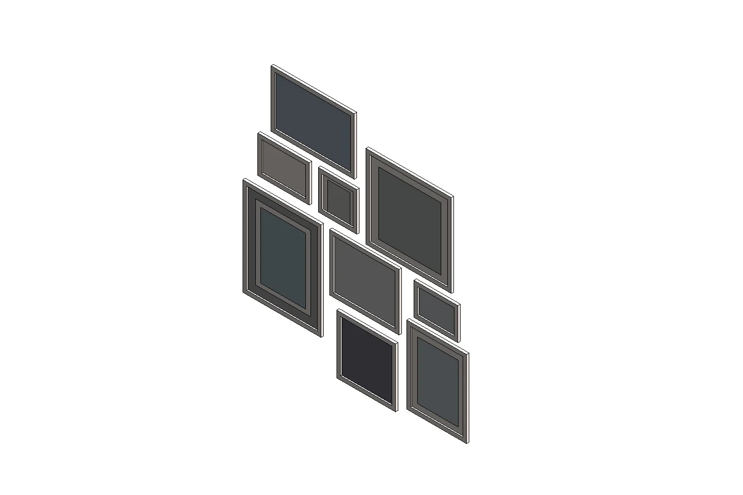 Wall Mounted Photo Frame