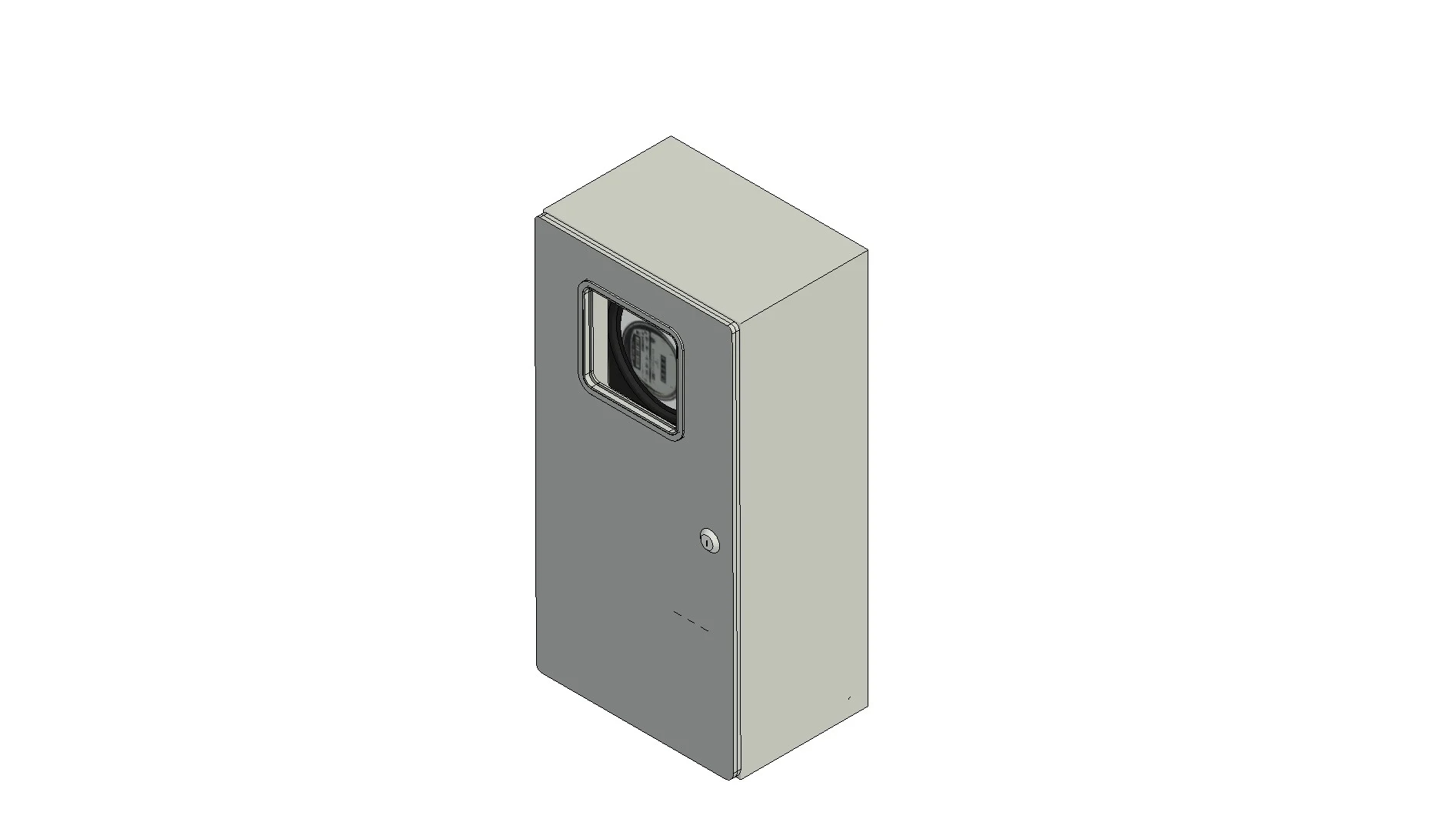 Wall Mounted Utility Meter Box