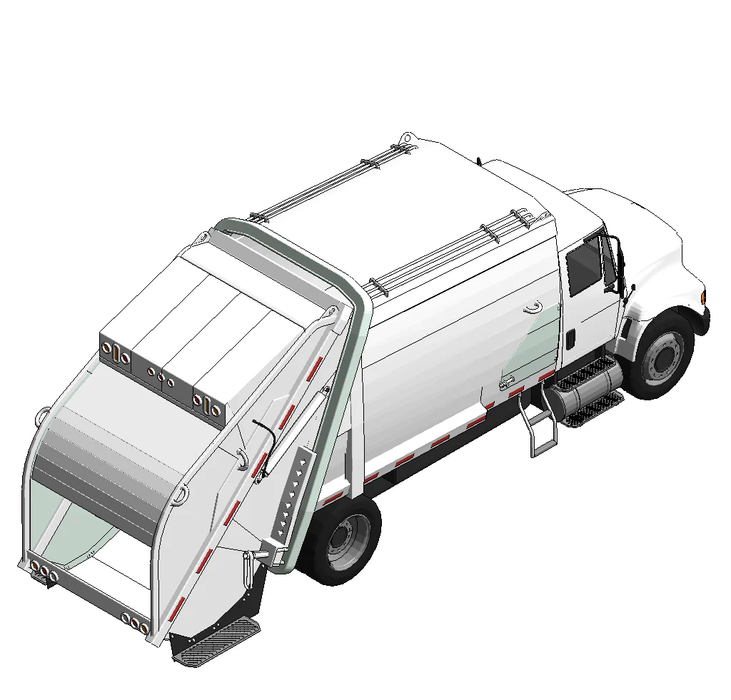 Waste Collection Garbage Truck