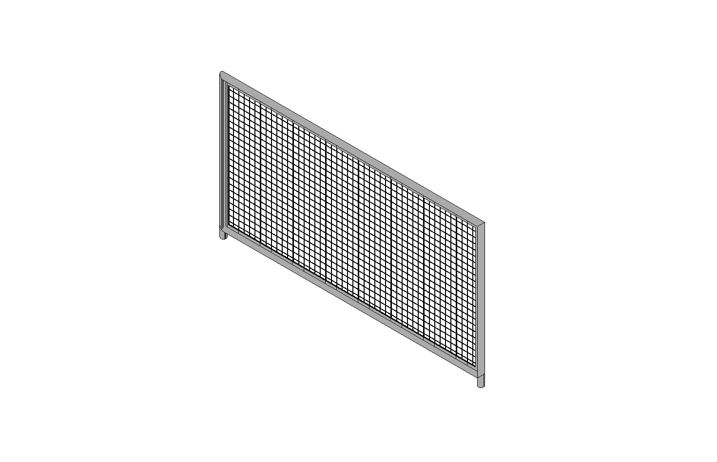Wire Mesh Security Fence